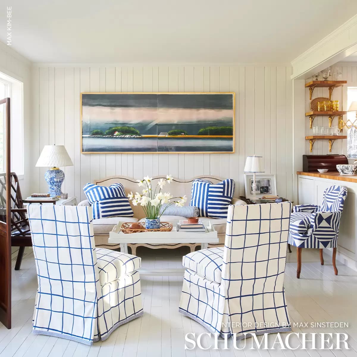PAINTERLY WINDOWPANE_ NAVY