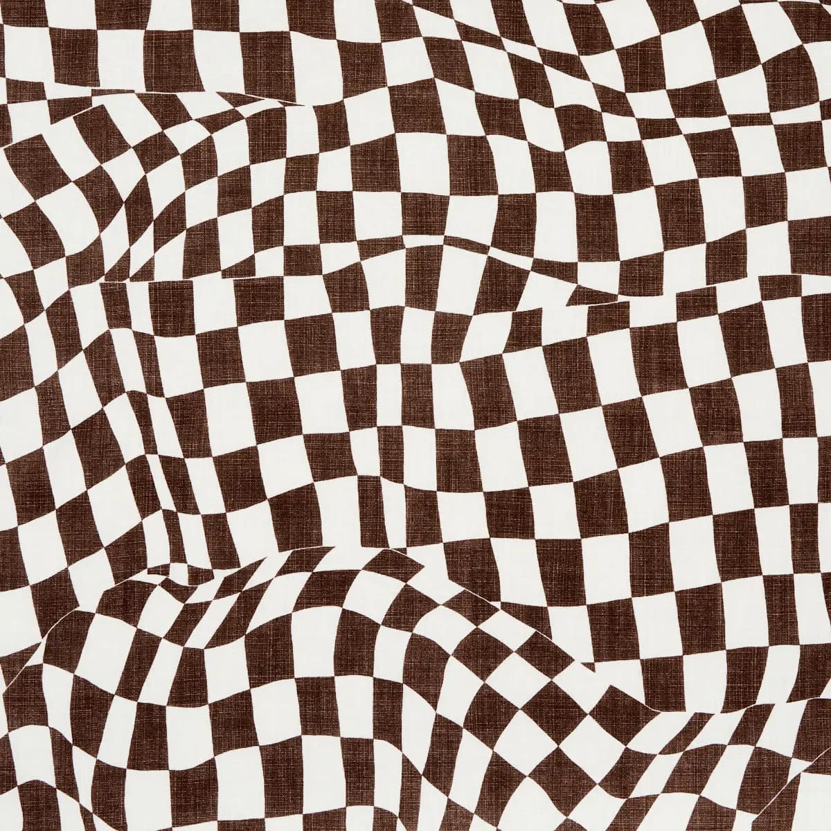 LOOSE CHECK_ BROWN