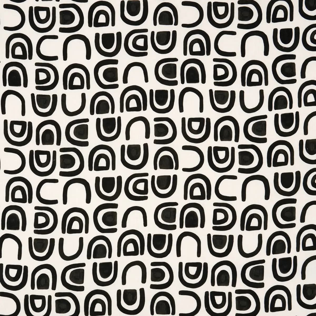 THRESHOLD PRINTED LINEN_ CARBON