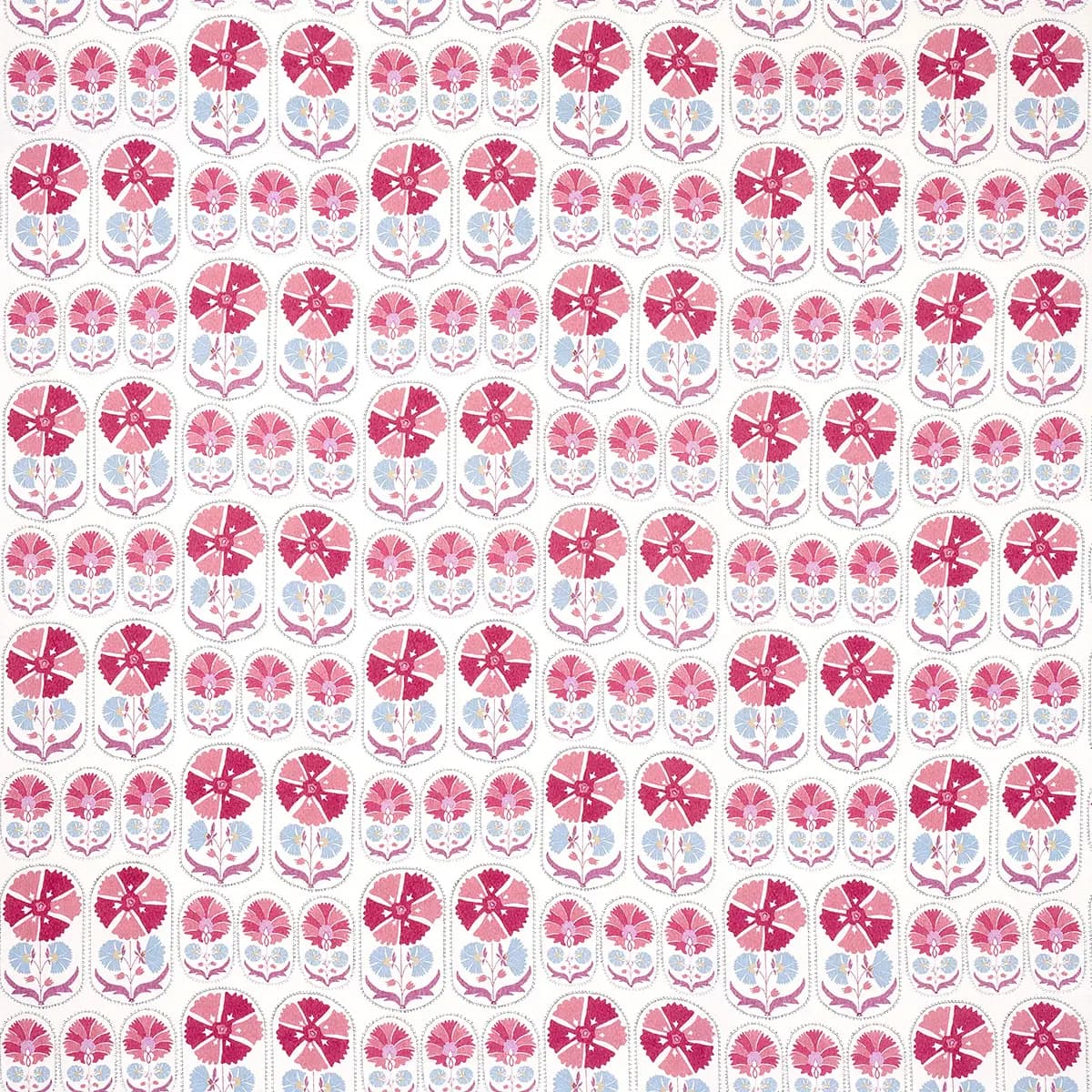 ANJUNA FLORAL LINEN PRINT_ MULBERRY