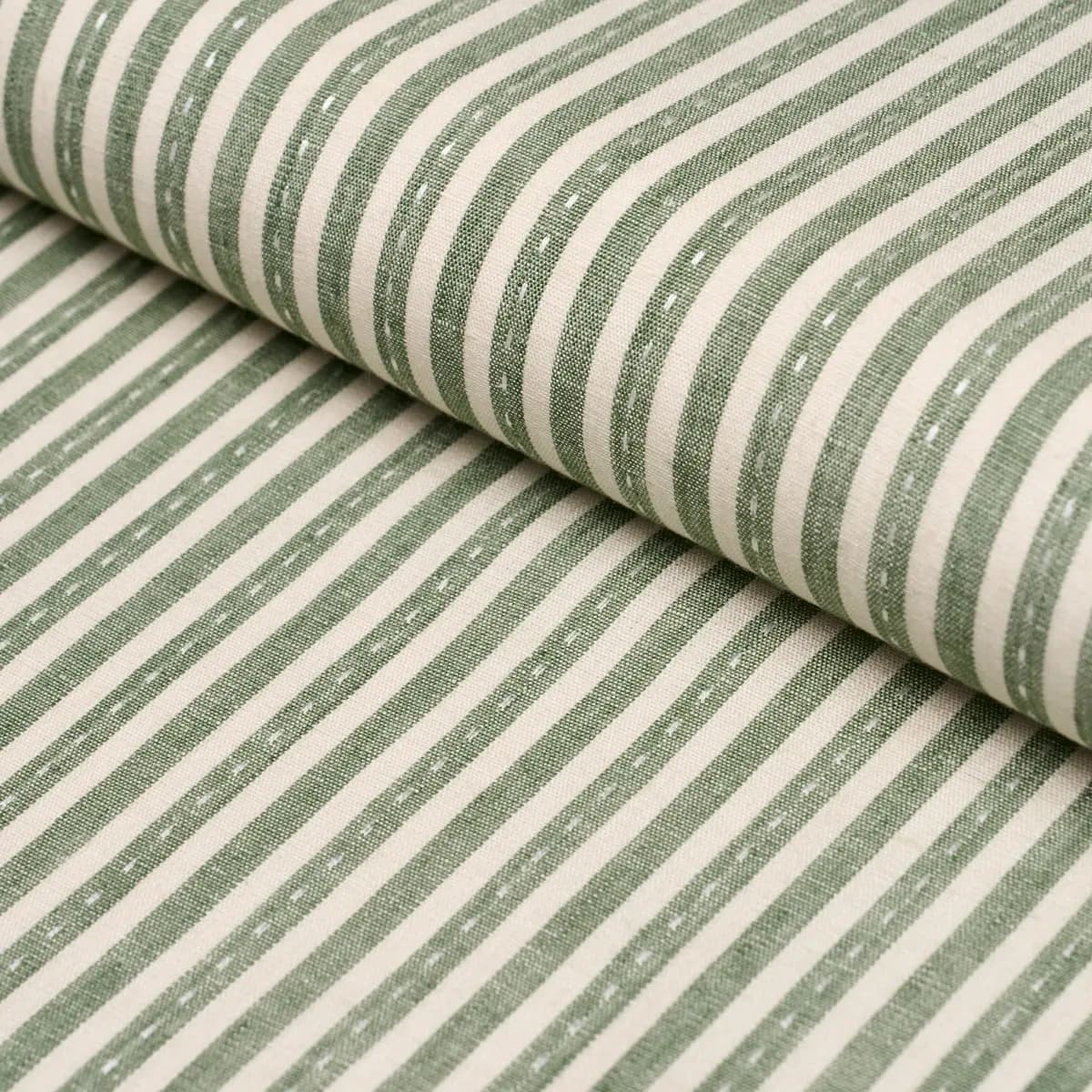 MATHIS TICKING STRIPE_ SAGE