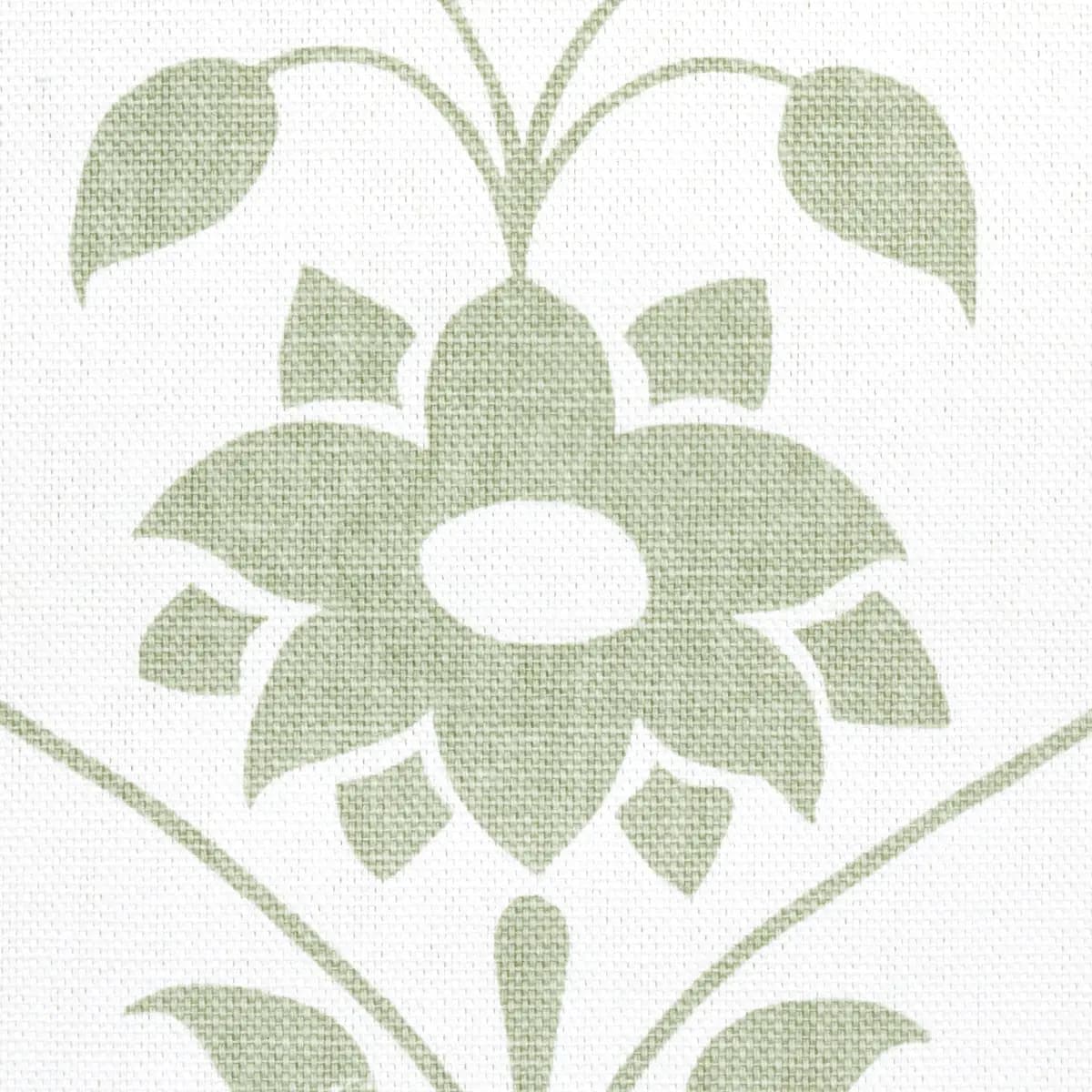 JAIPUR MUGHAL FLOWER_ GREEN