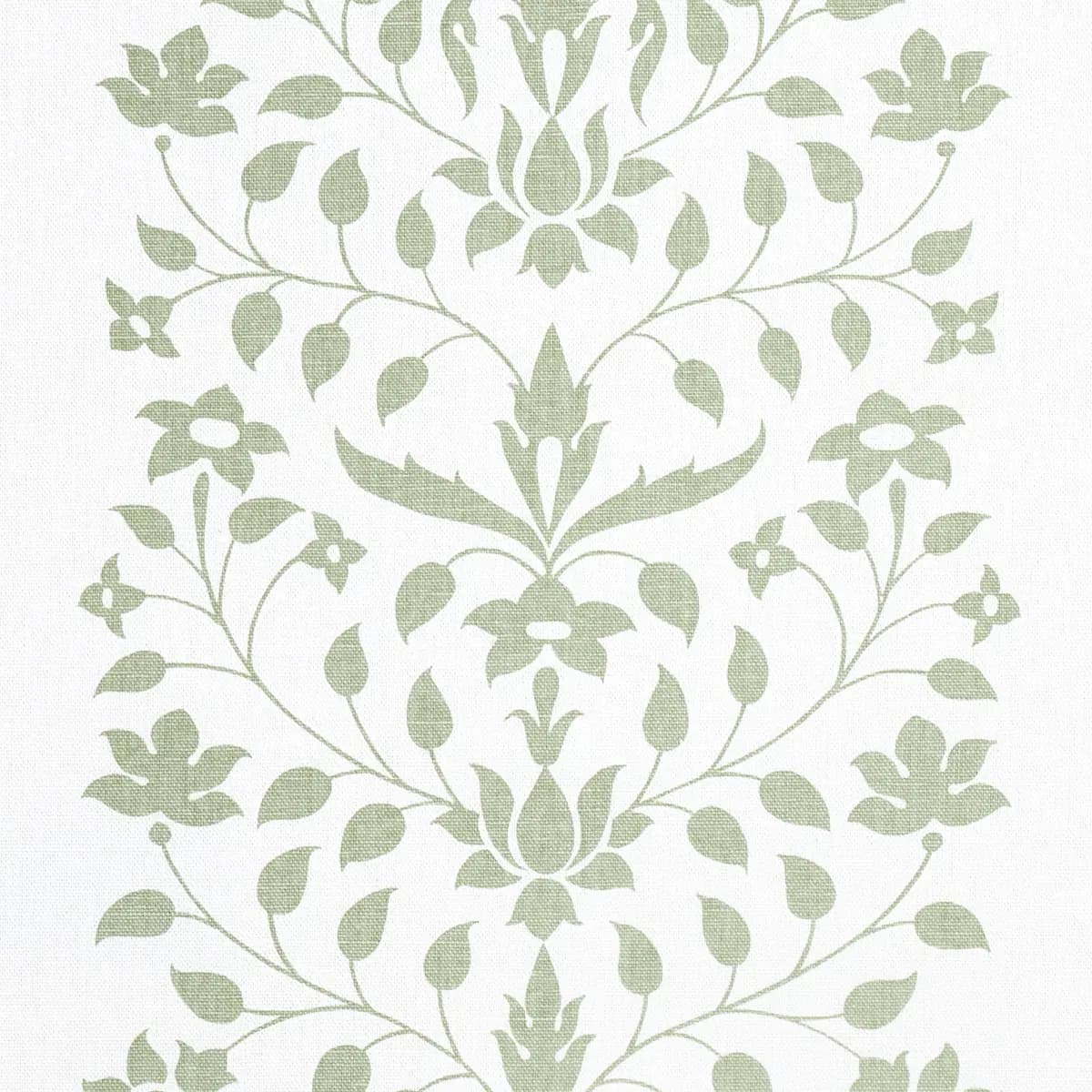 JAIPUR MUGHAL FLOWER_ GREEN