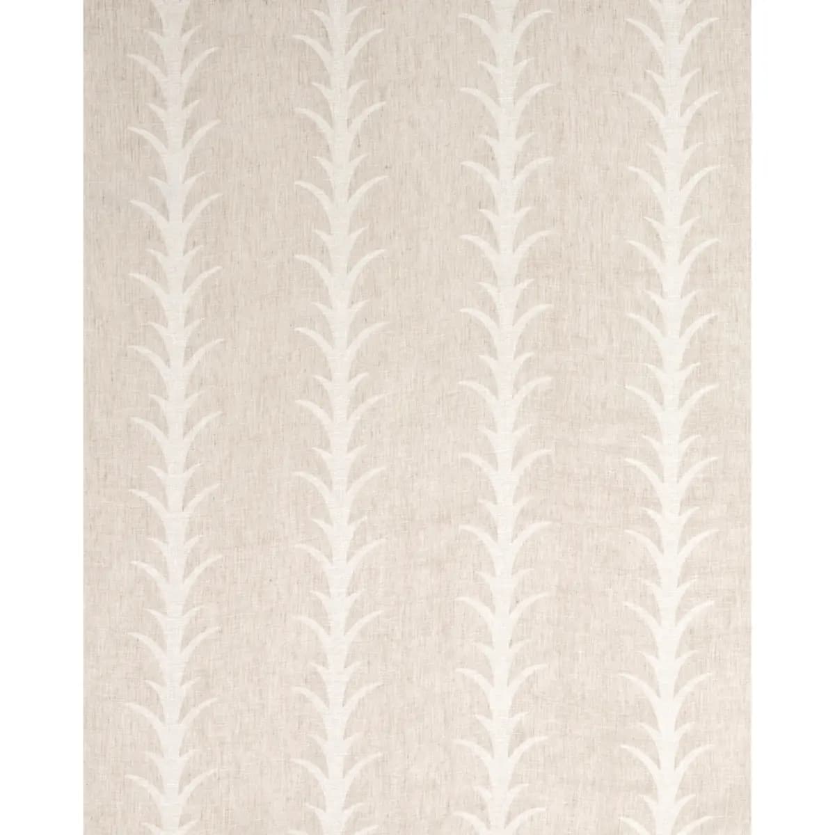 ACANTHUS STRIPE SHEER_ TAUPE