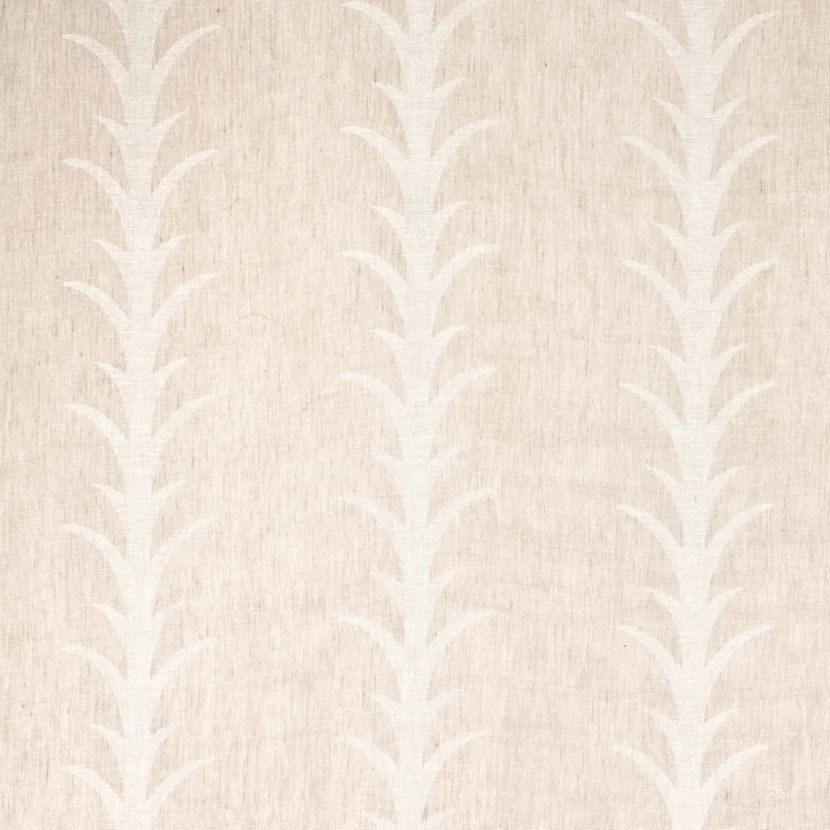 ACANTHUS STRIPE SHEER_ TAUPE