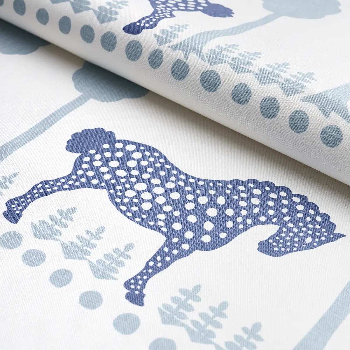 POLKA DOT PONY_ BLUE