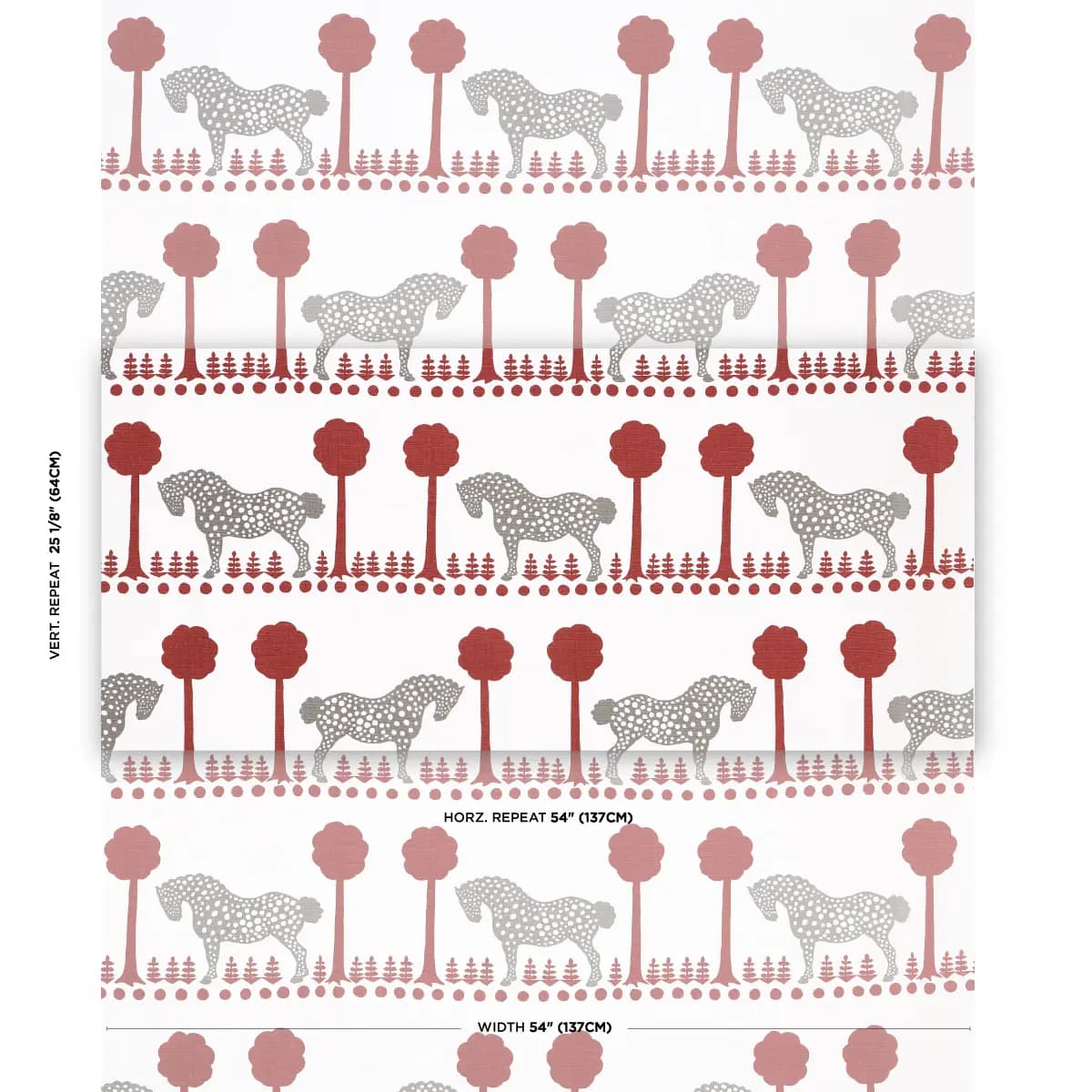 POLKA DOT PONY_ RED