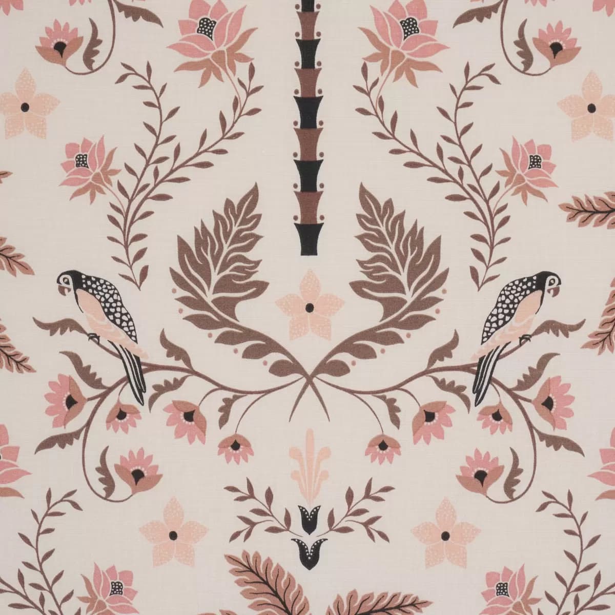 ISLAND PALM INDOOR/OUTDOOR_ PEACH & BROWN