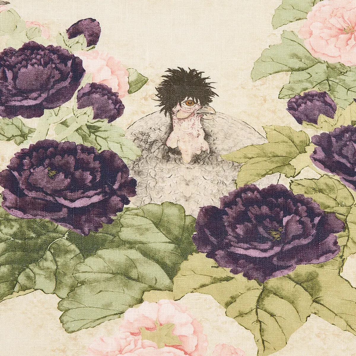 LADY HOLLYHOCK_ CREME