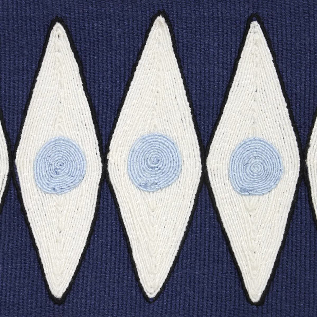 BACKGAMMON TAPE_ NAVY AND SKY