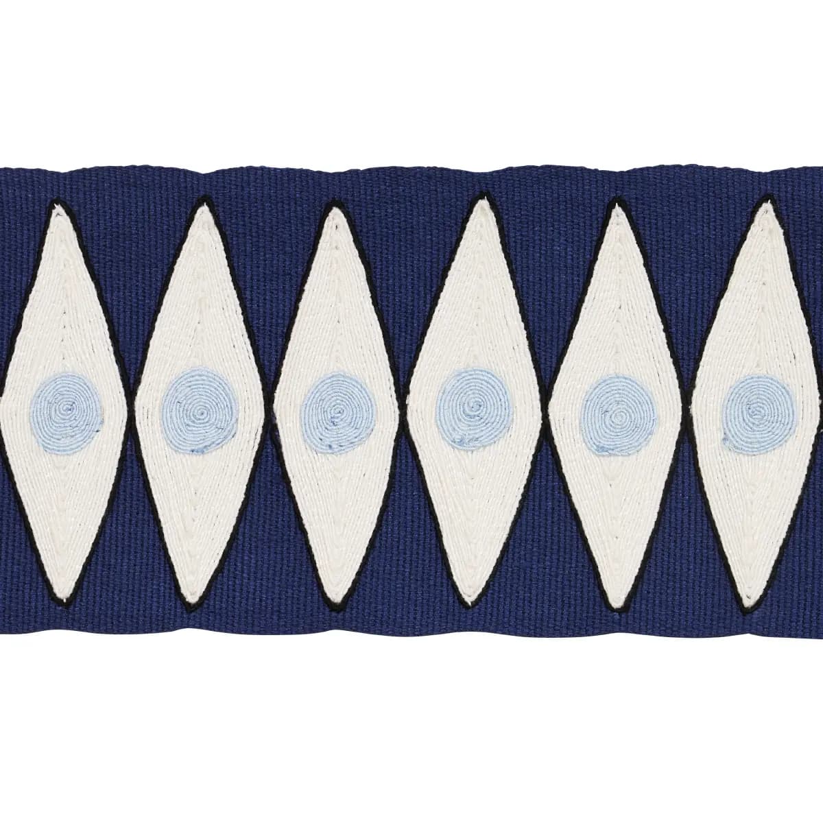BACKGAMMON TAPE_ NAVY AND SKY