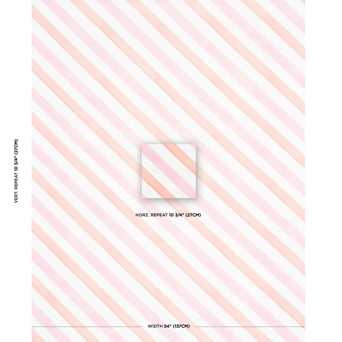 SEASIDE STRIPE INDOOR/OUTDOOR_ SORBET