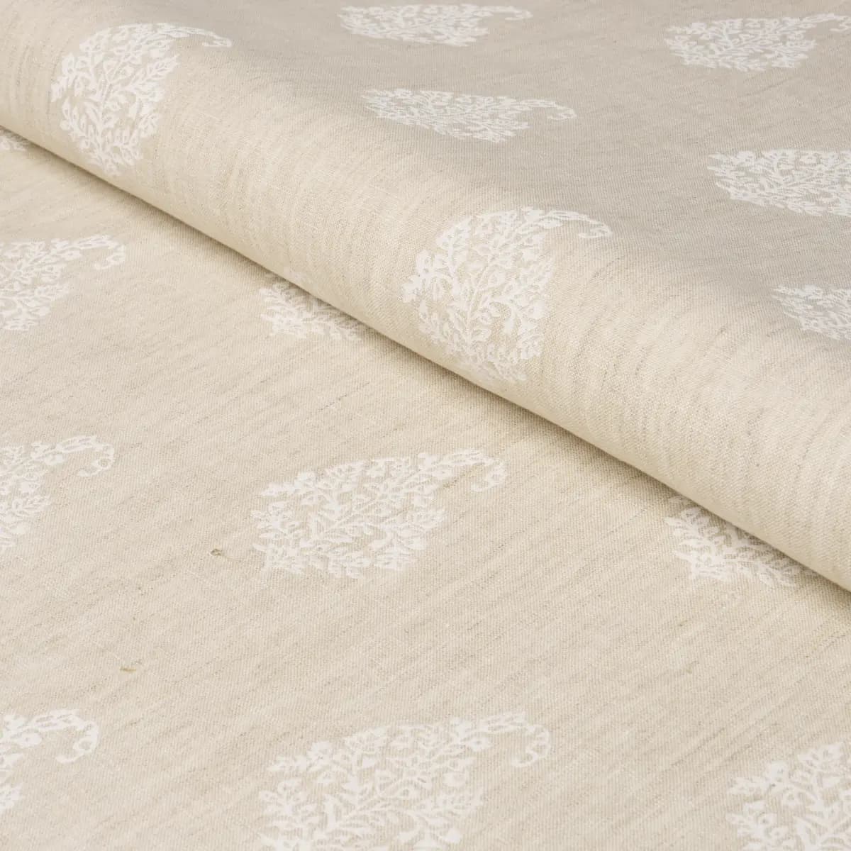 KERALA PAISLEY_ WHITE ON NEUTRAL