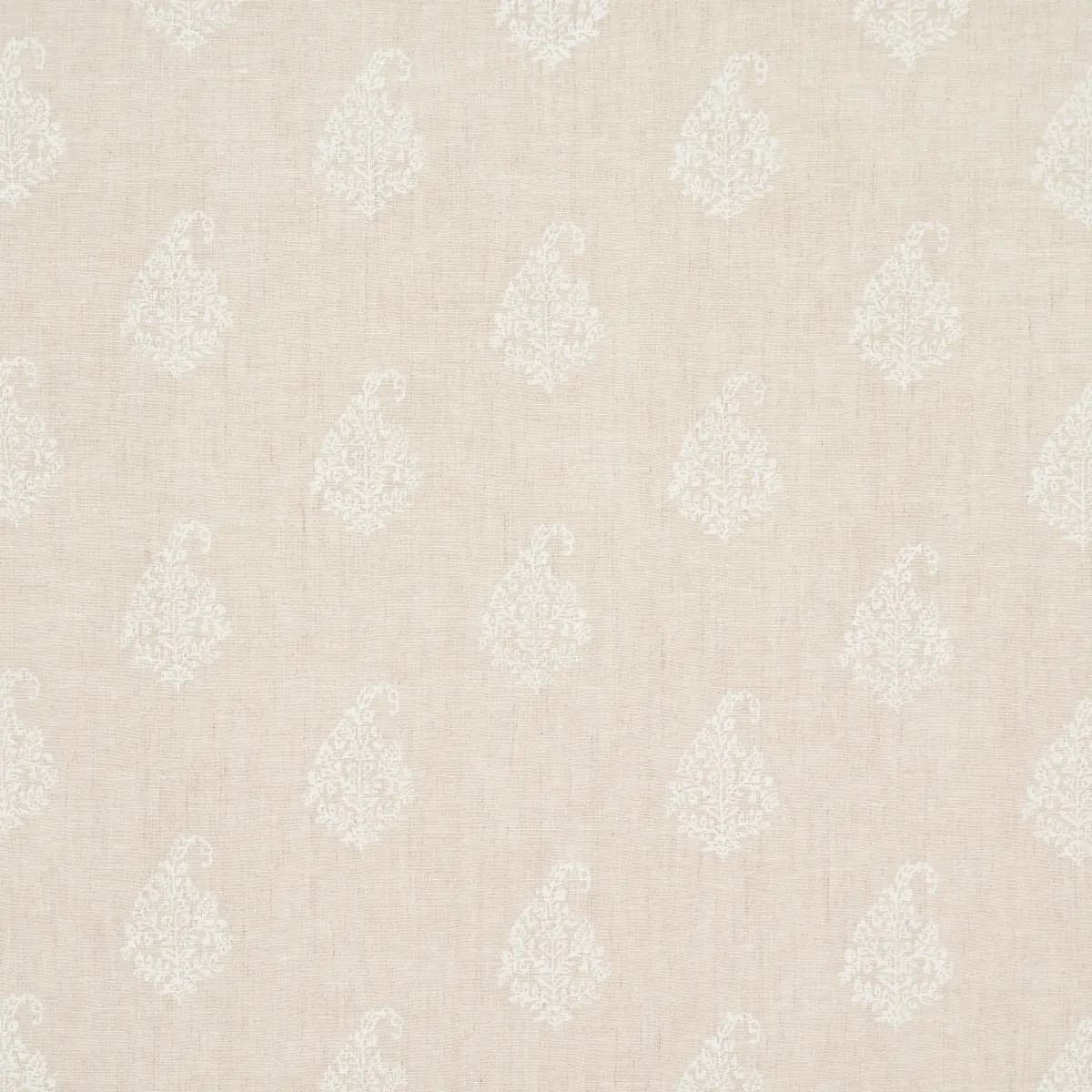 KERALA PAISLEY_ WHITE ON NEUTRAL