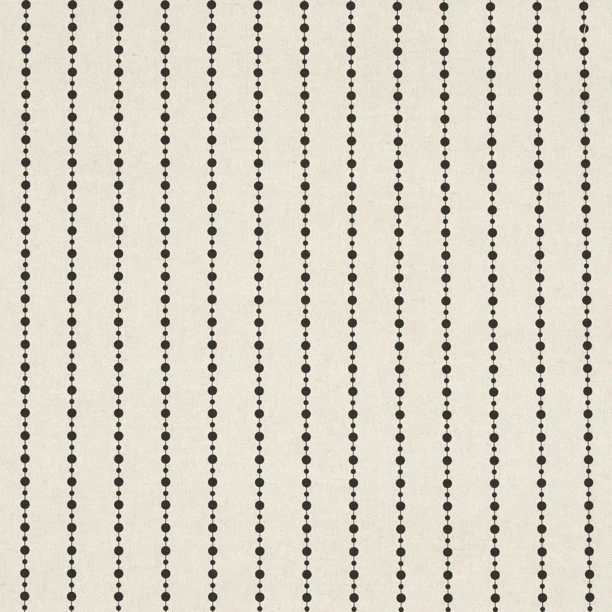 BEADED STRIPE_ BLACK AND CREAM