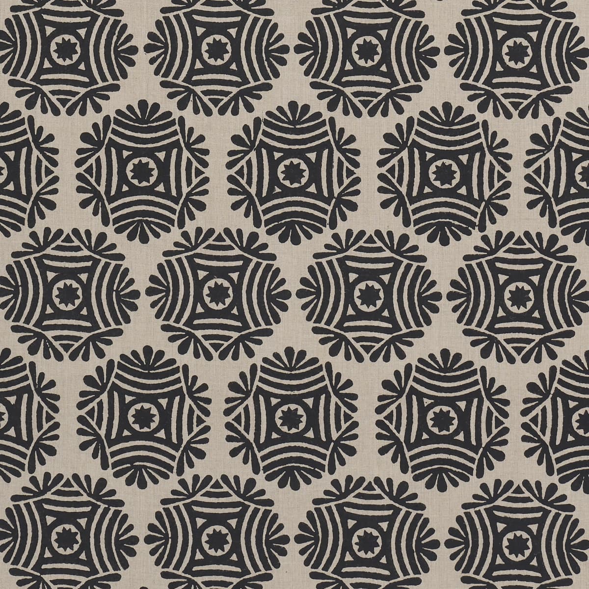 GILDED STAR HAND BLOCK_ BLACK