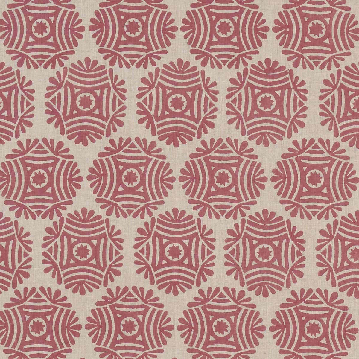 GILDED STAR HAND BLOCK_ RED