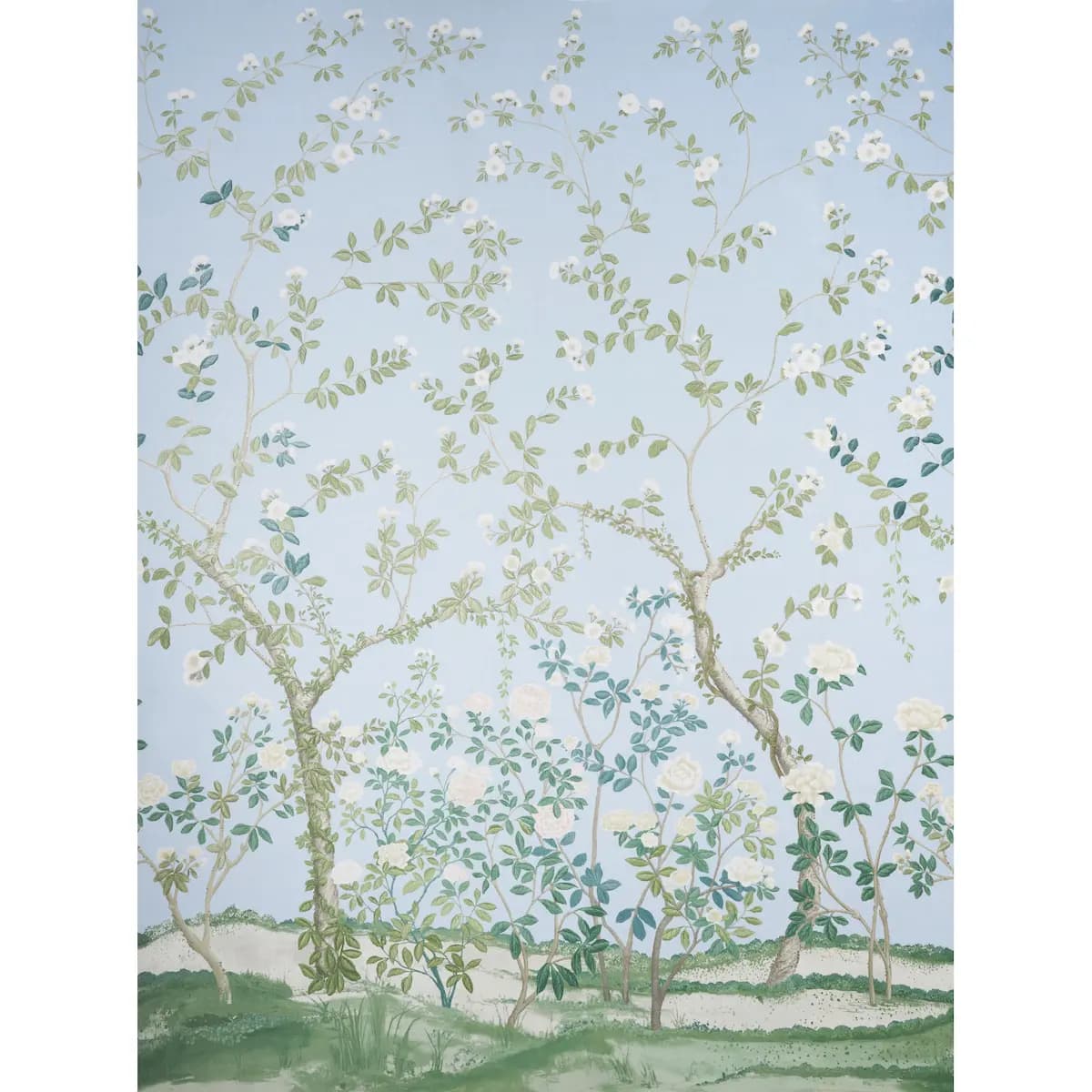 MADAME DE POMPADOUR PANEL_ BLUE
