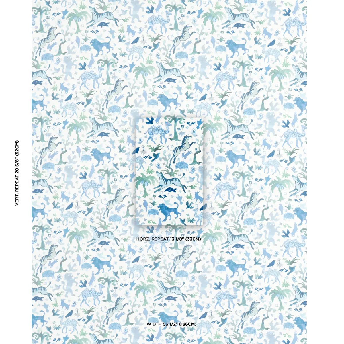 BEASTS INDOOR/OUTDOOR_ BLUE AND GREEN