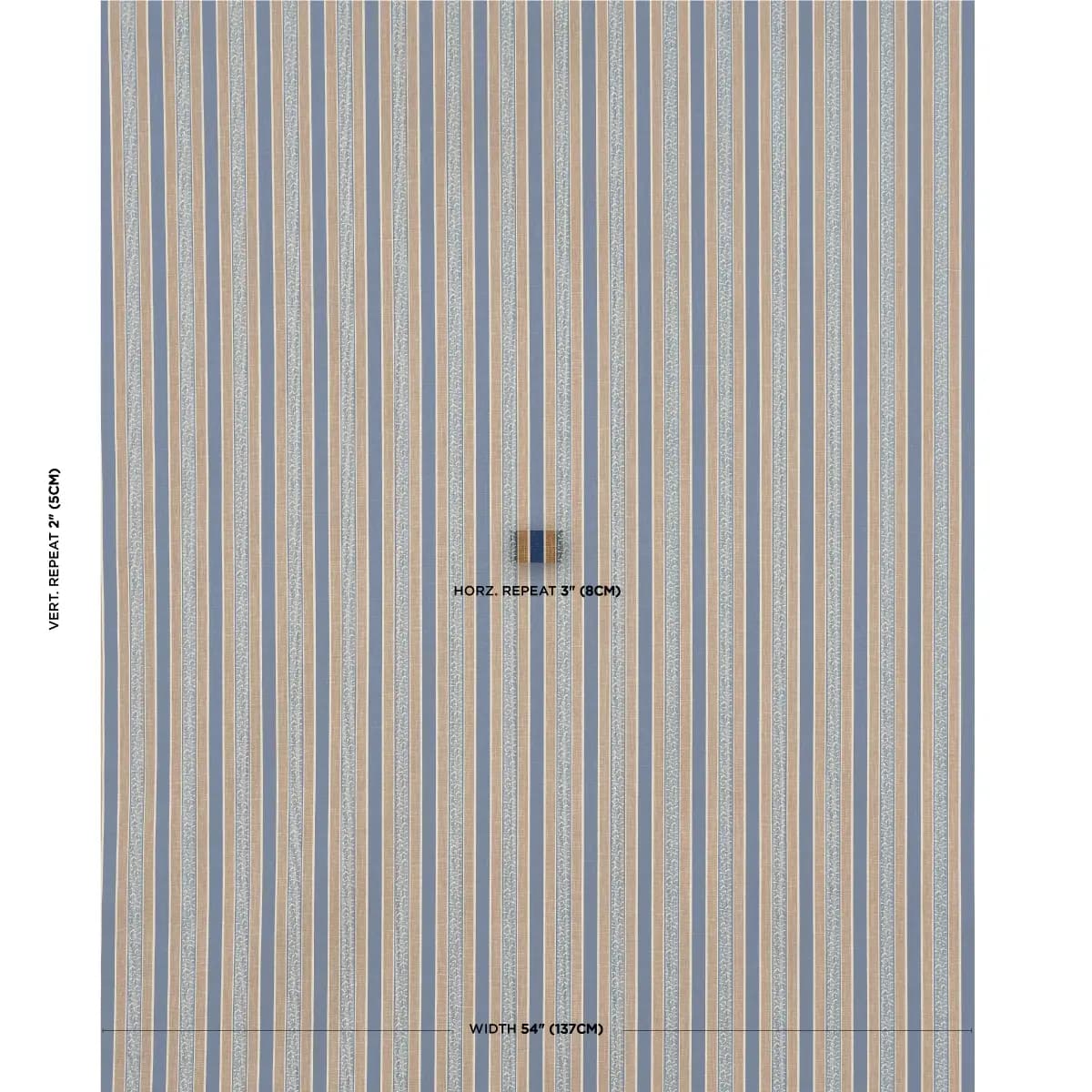AUGUSTE STRIPE_ MARINE & COGNAC