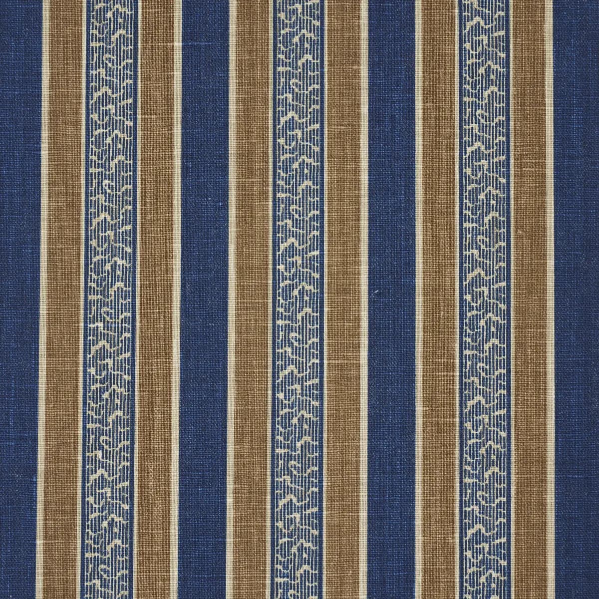 AUGUSTE STRIPE_ MARINE & COGNAC