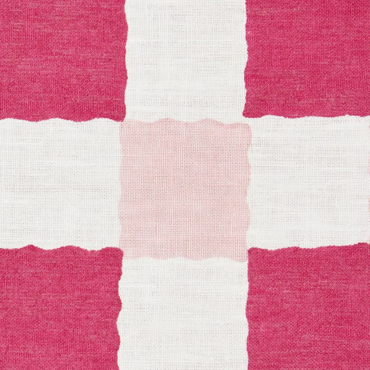 Chequer Hand Block Print_ PINKS