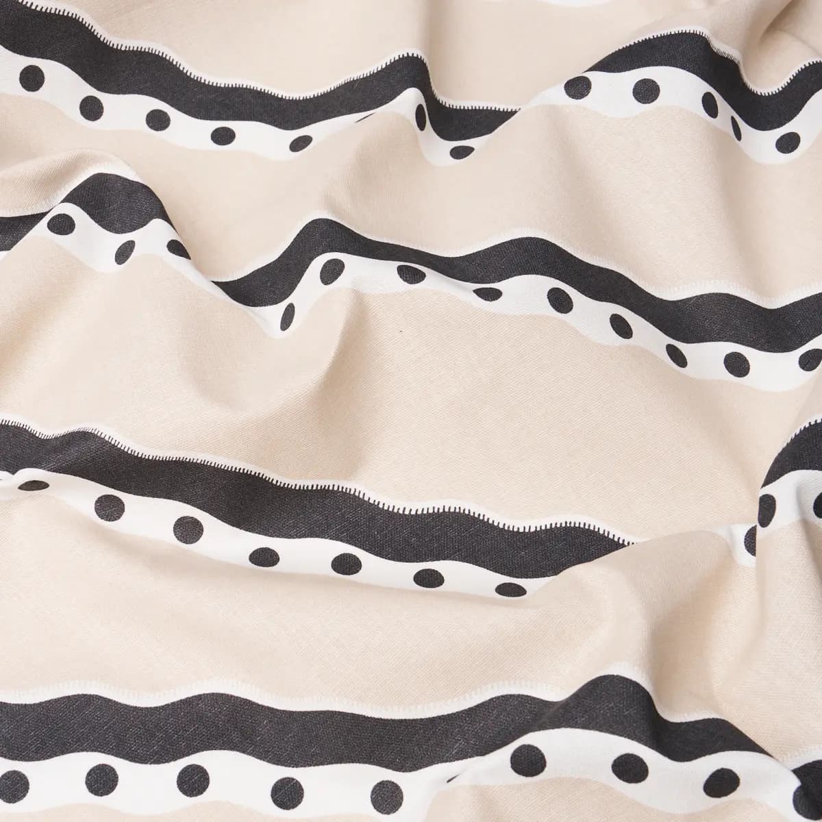 ROUSSEAU STRIPE_ BLACK & CREAM