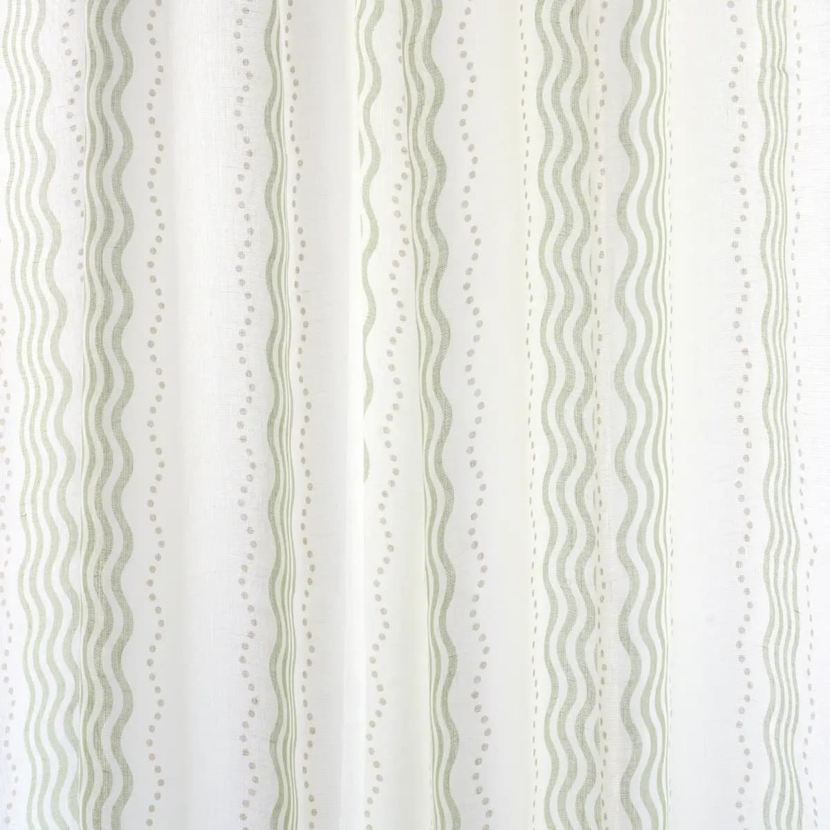 MARGOT LINEN SHEER_ GREEN