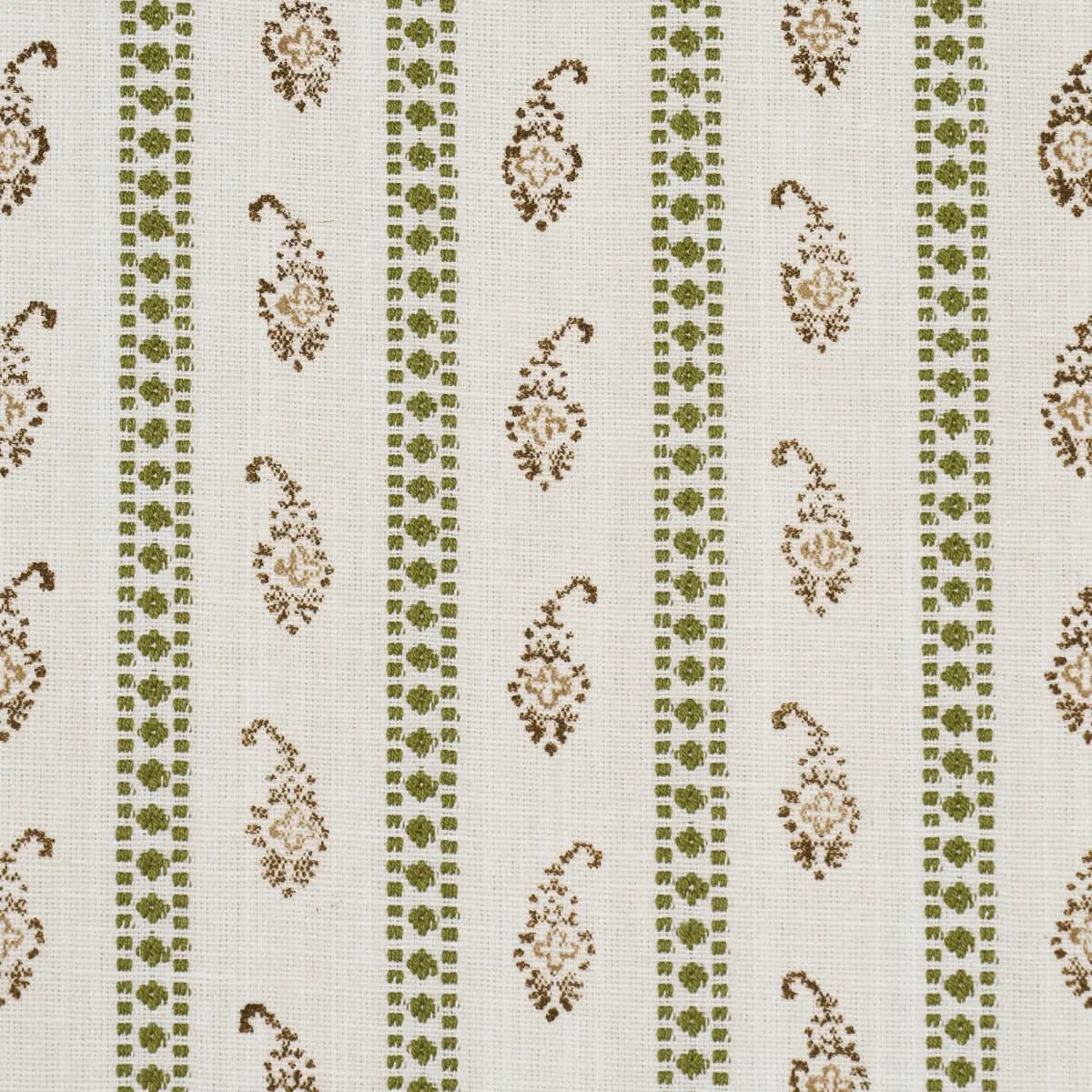 EDDIE WOVEN HAND BLOCK PRINT_ GREEN