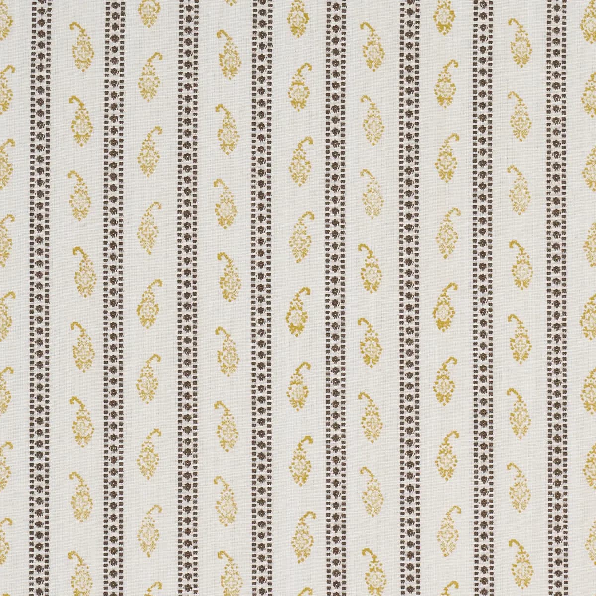 EDDIE WOVEN HAND BLOCK PRINT_ YELLOW