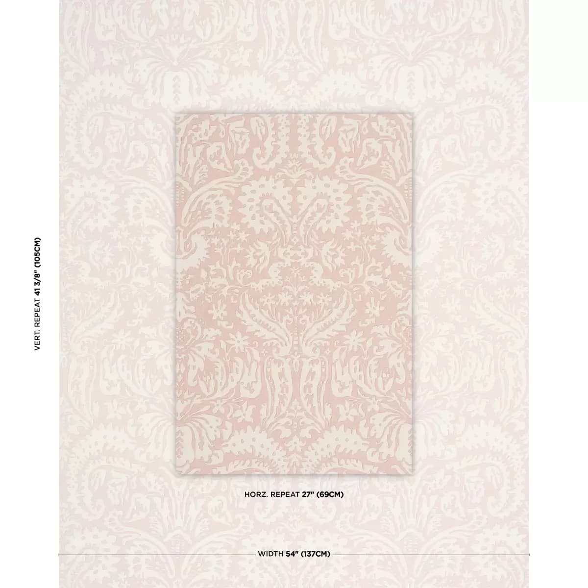 SUFFOLK DAMASK_ PINK