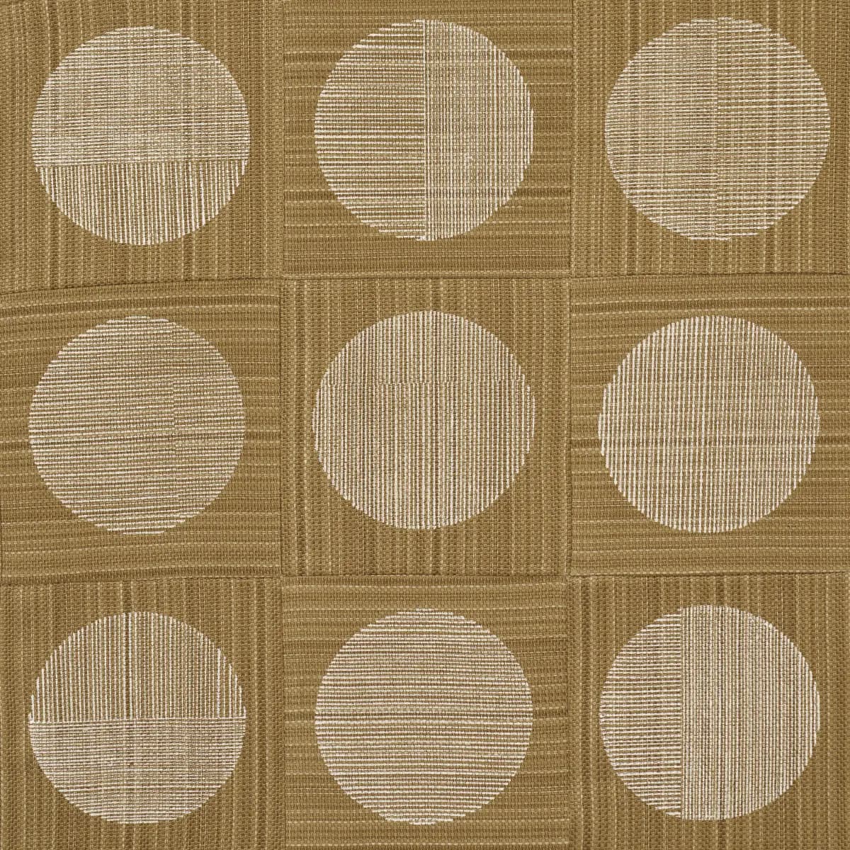 UNA HAND BLOCK PRINT_ OCHRE