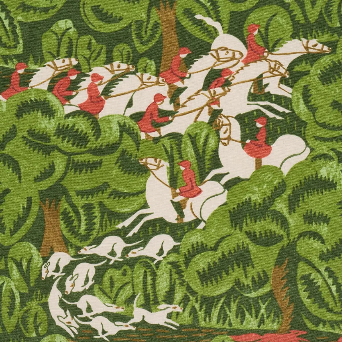 MARGARET SCHLOEMAN'S FOX CHASE_ FOREST