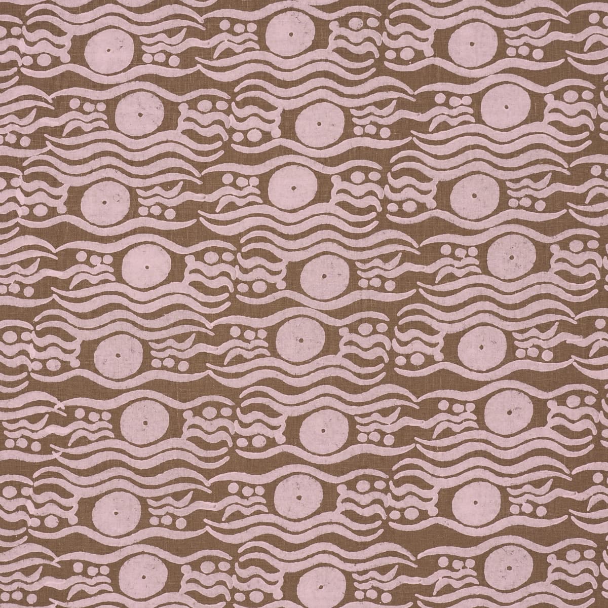 BOSPHORUS HAND BLOCK_ BROWN & PINK