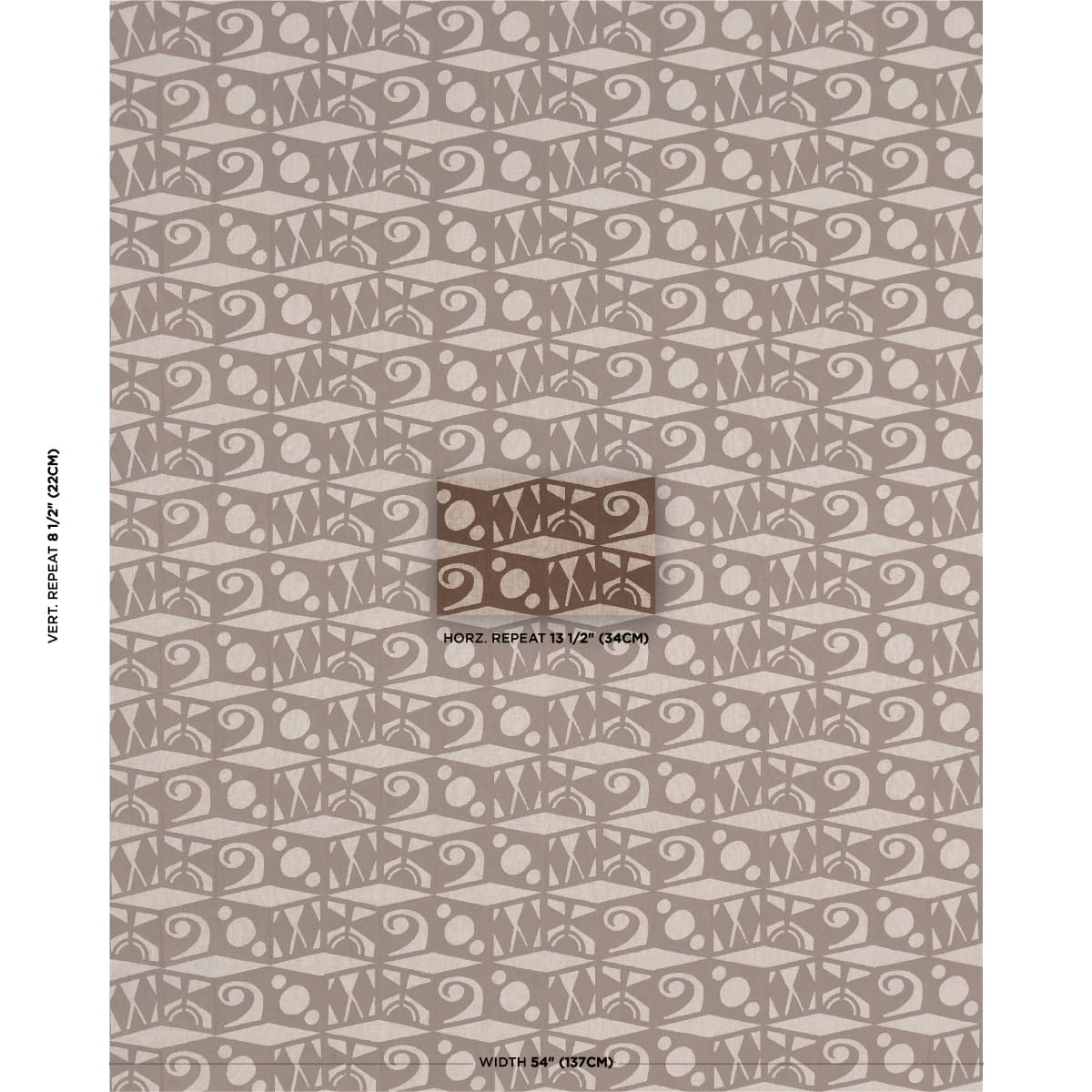 TAROT HAND BLOCK_ BROWN