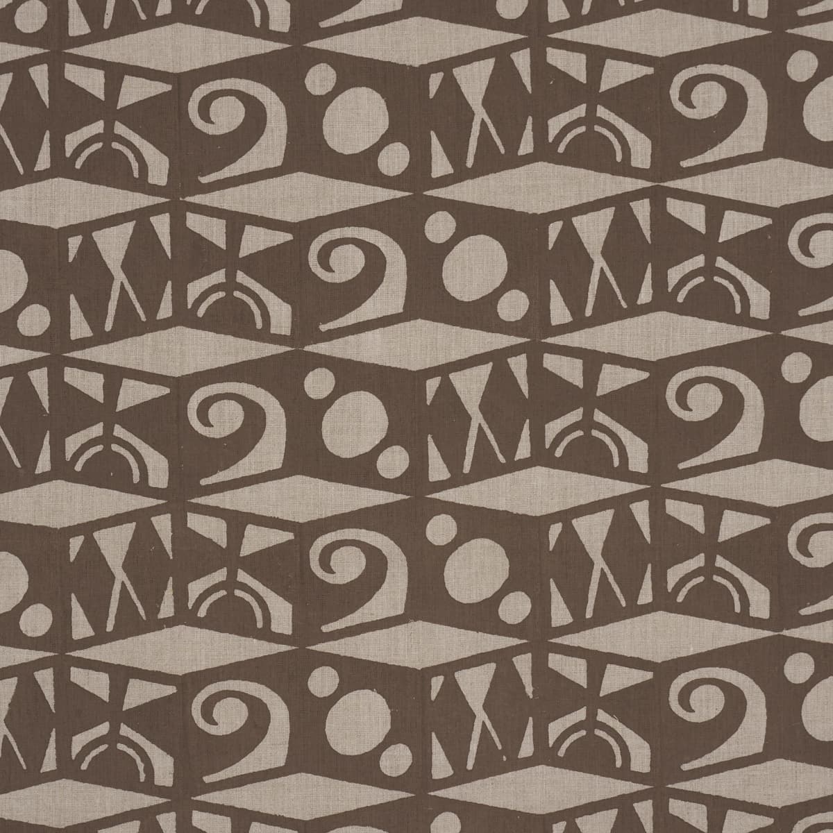 TAROT HAND BLOCK_ BROWN