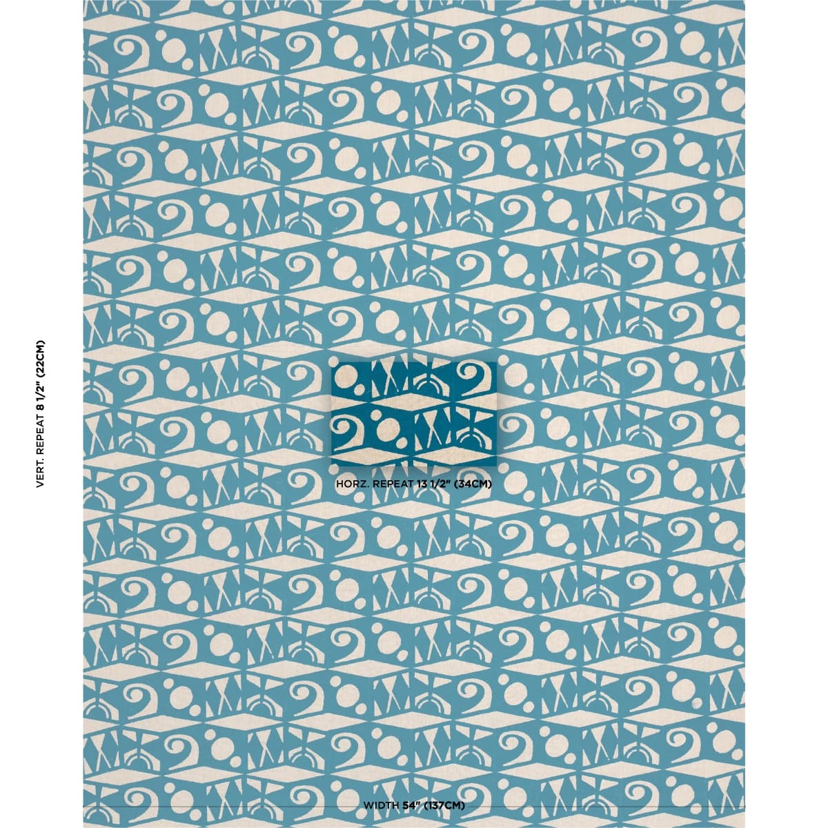 TAROT HAND BLOCK_ MINERAL BLUE