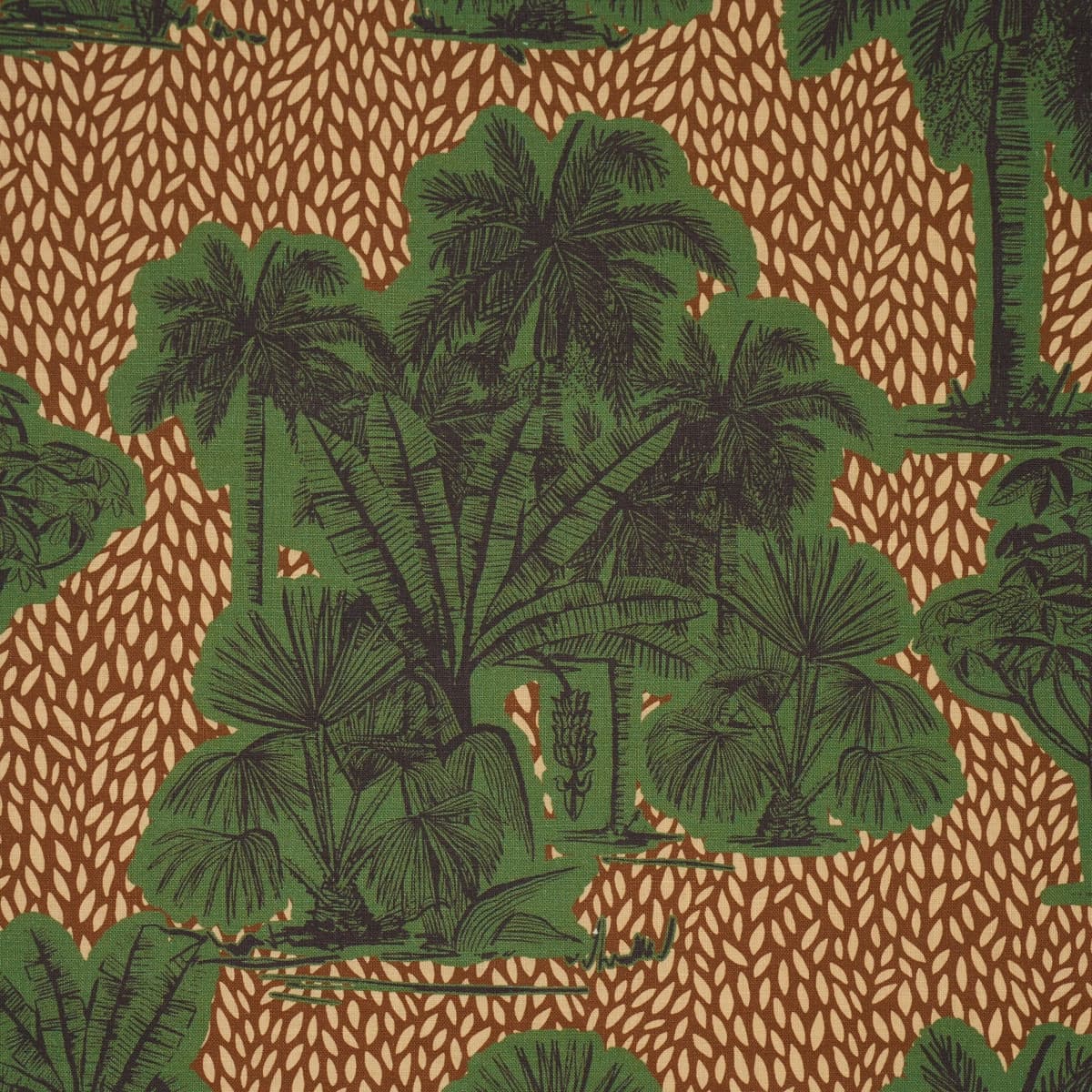 TROPICAL SAFARI PRINT_ ORINOCO VERDANT OASIS