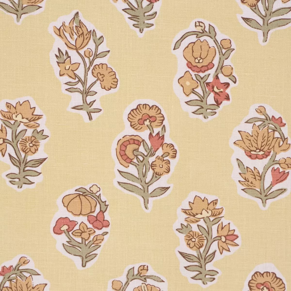ANESSA HAND-SCREEN PRINT_ YELLOW