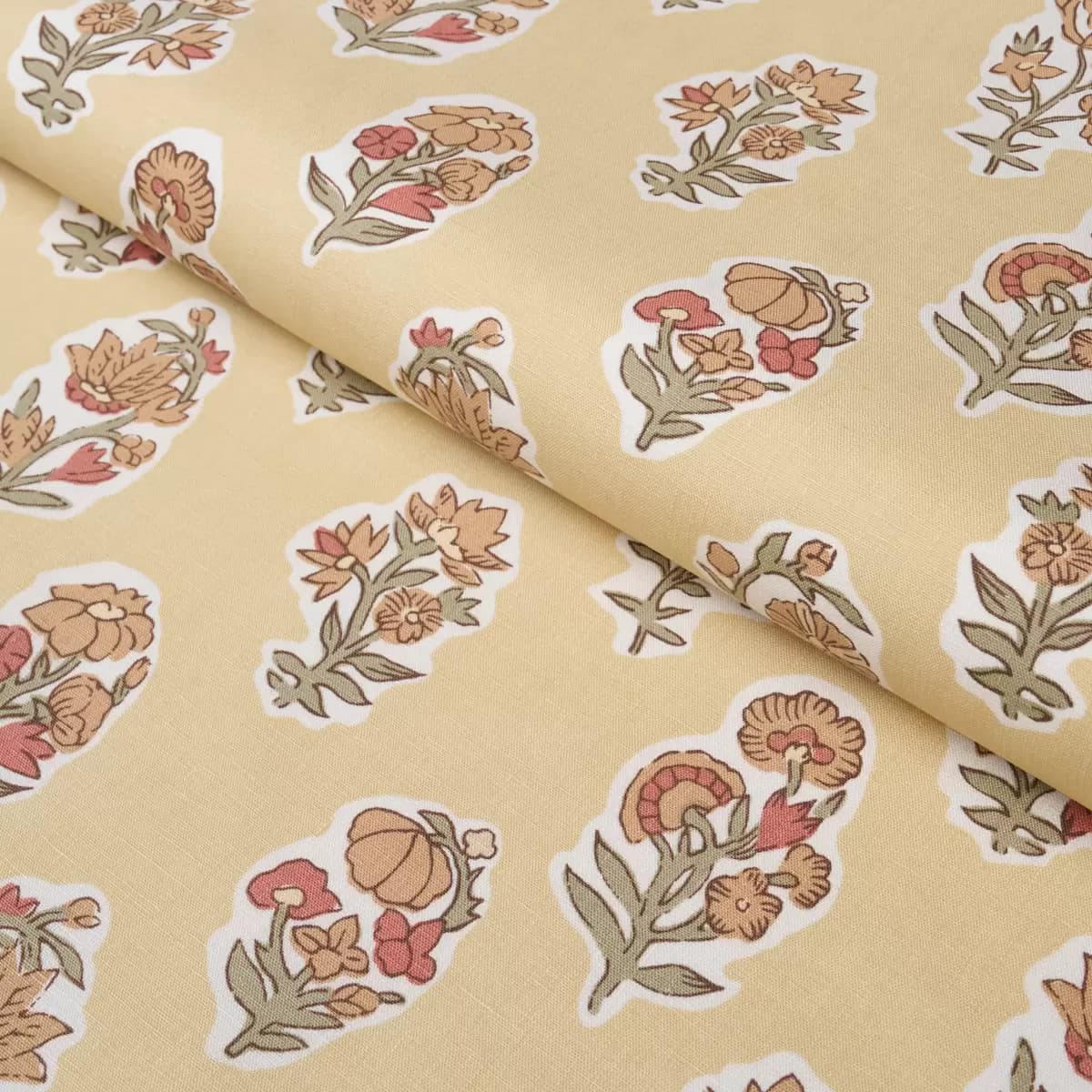 ANESSA HAND-SCREEN PRINT_ YELLOW