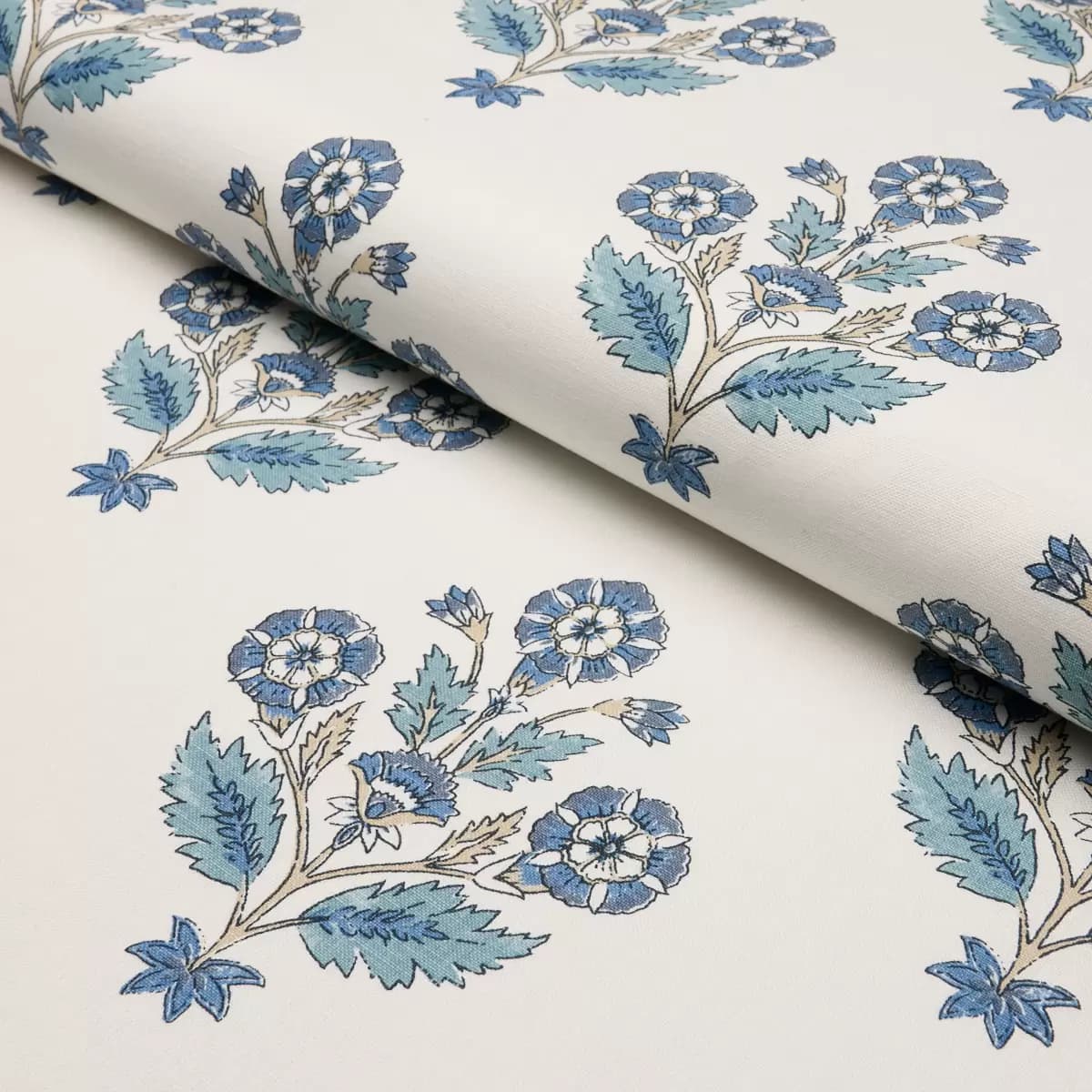 DALILA HAND-SCREEN PRINT_ BLUE