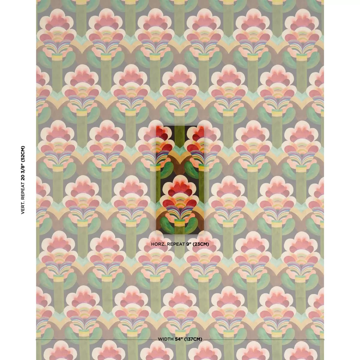 FLEUR INDIENNE VELVET_ CINNABAR