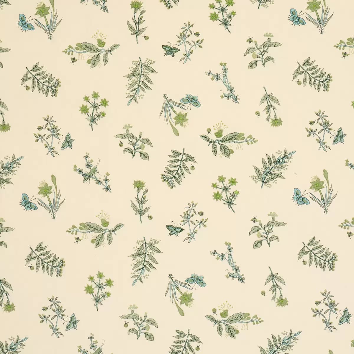 JETER DES FLEURS BEADED PRINT_ ARTICHOKE