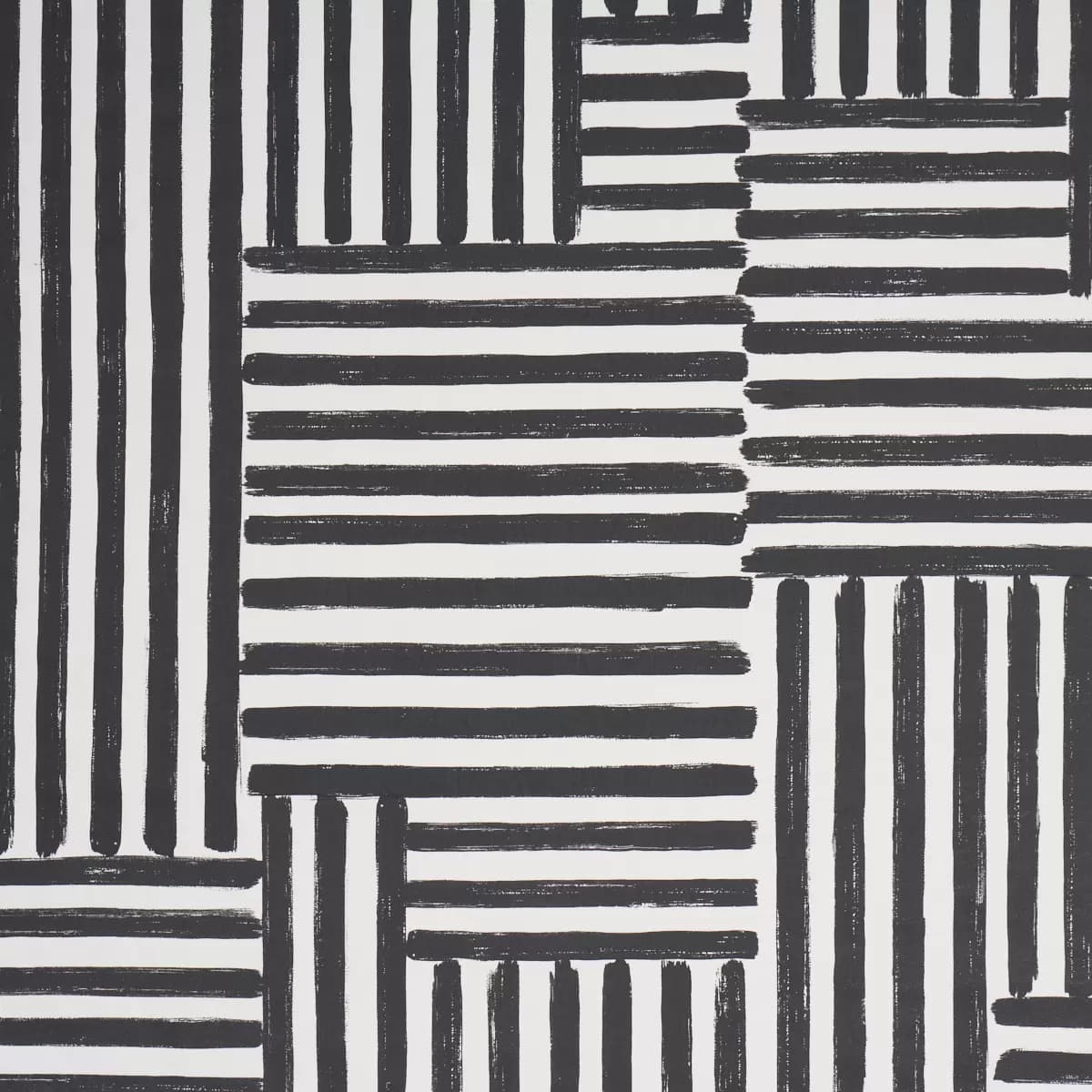 PARSON'S STRIPE HAND-PRINT_ CARBON