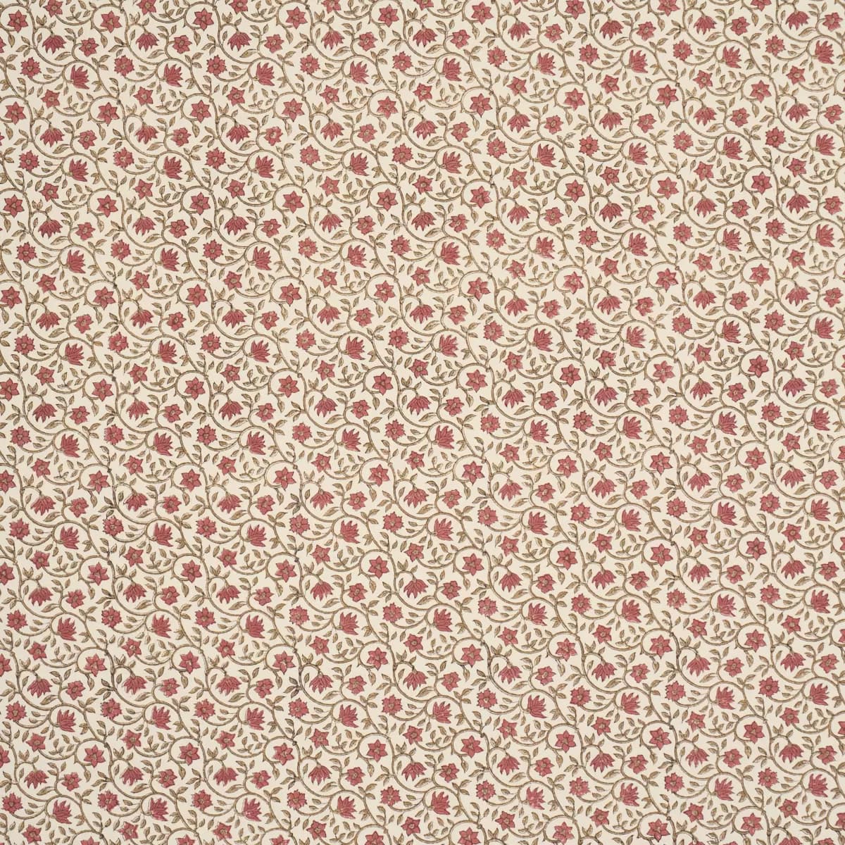 MALAYA HAND-BLOCK PRINT_ RED