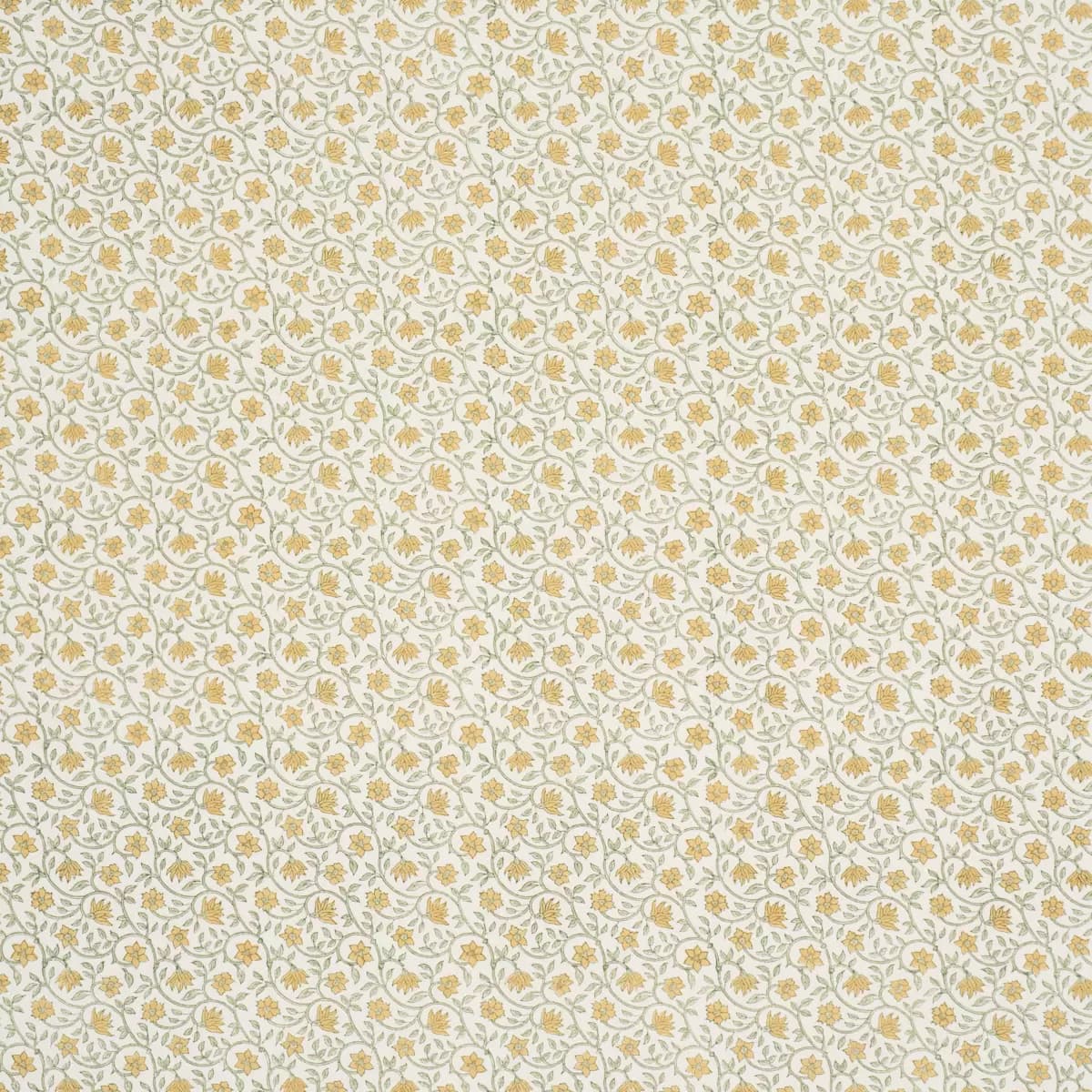 MALAYA HAND-BLOCK PRINT_ YELLOW