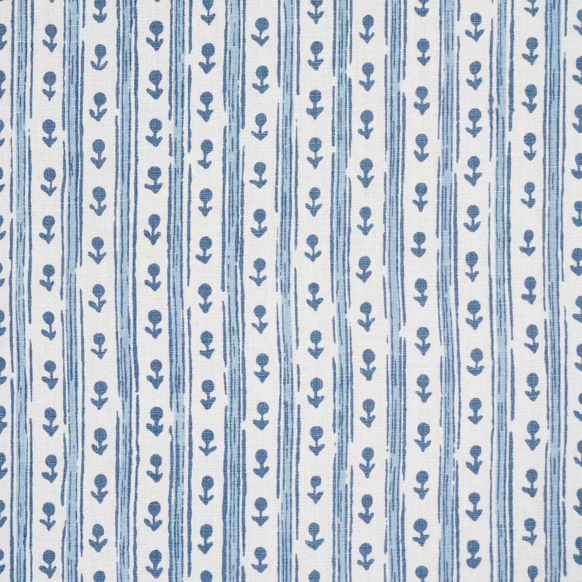 NIDHI STRIPE HAND-PRINT_ SKY