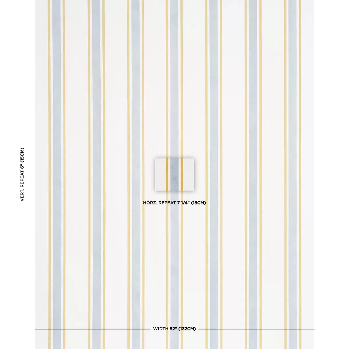 HADWEN STRIPE_ YELLOW & BLUE
