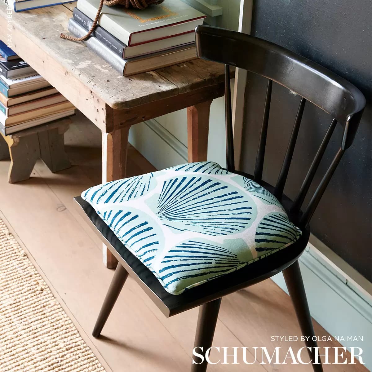 SCALLOP SHELL_ AQUA