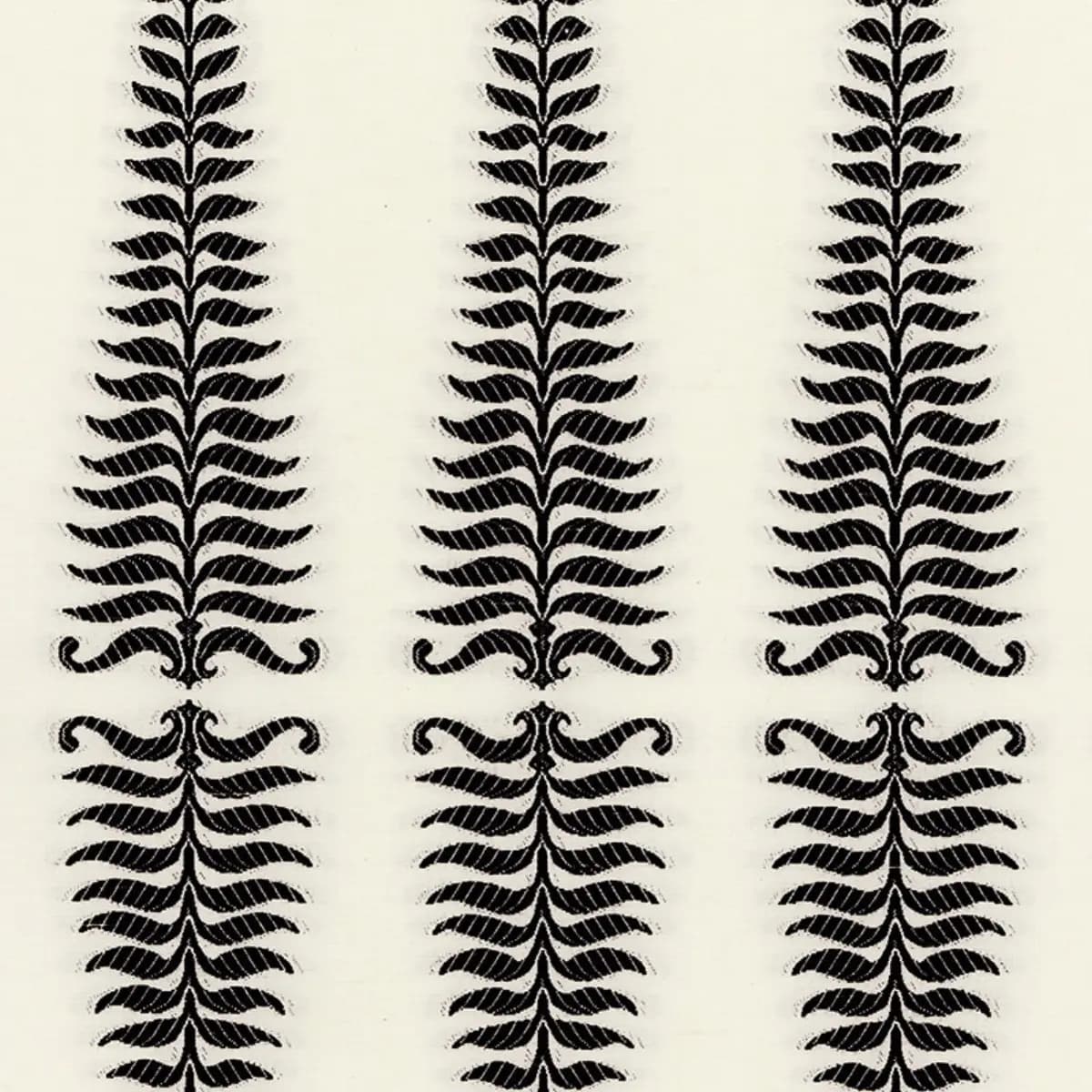FERN TREE_ NOIR/CREME